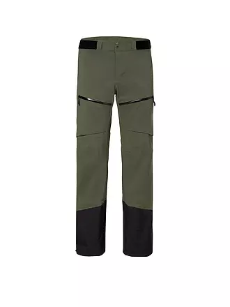VAUDE | Pantaloni da uomo da turismo Monviso a 3 strati | olive